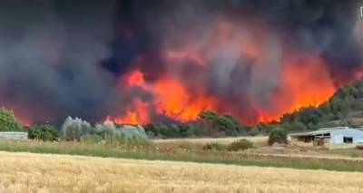 Μαίνεται η φωτιά σε Έβρο και Ροδόπη: Μηνύματα του 112 για εκκενώσεις 4 οικισμών