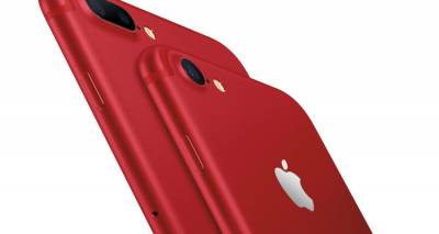 Η Apple κυκλοφόρησε το iPhone 7 σε κόκκινο χρώμα (photos)