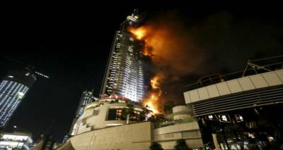 Πύρινος εφιάλτης σε πολυτελές ξενοδοχείο στο Ντουμπάι