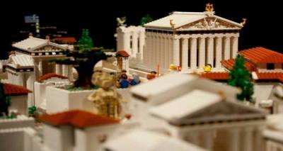 Μια Ακρόπολη από 120.000 Lego παρουσιάζεται για πρώτη φορά στο Μουσείο Ακρόπολης (photos)