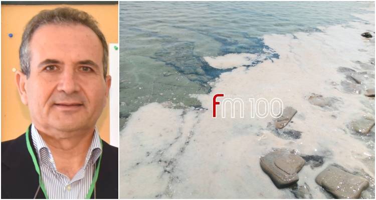 Ο υδροβιολόγος Σ. Ορφανίδης στον FM 100 για τη βλέννα στις ακτές της Λήμνου (audio)