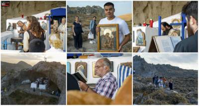 Παναγία Κακαβιώτισσα στη Λήμνο: Δείτε φωτογραφίες από τη σημερινή Θεία Λειτουργία