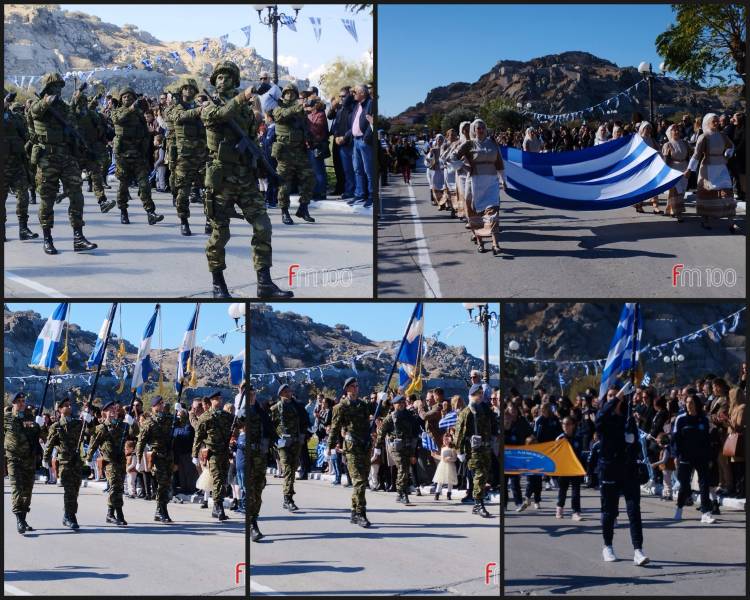 Η Ελλάδα γιορτάζει το «ΟΧΙ» της ιστορίας της | Λαμπρός εορτασμός, εντυπωσιακή παρέλαση στη Λήμνο (Photos +video)