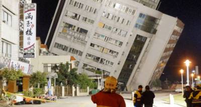 Εικόνες αποκάλυψης στην Ταϊβάν από σεισμό 6,4 Ρίχτερ: 9 νεκροί | 62 αγνοούμενοι