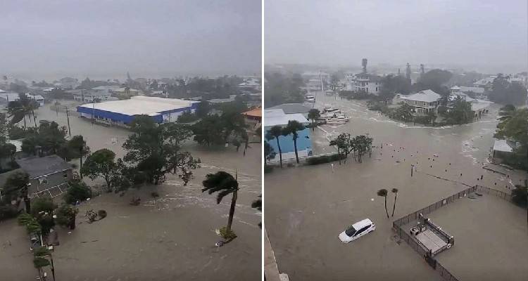 ΗΠΑ: «Πνίγηκε» η Φλόριντα από το... χτύπημα του κυκλώνα Ίαν - Καρχαρίες βγήκαν στους δρόμους