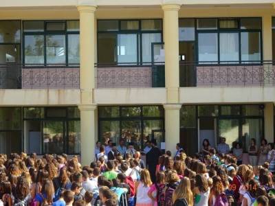 Αγιασμός σήμερα στα σχολεία της Λήμνου  (photos + mp3)