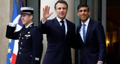 Σύνοδος κορυφής Σούνακ - Μακρόν: Η Βρετανία θα δώσει 500 εκατ. λίρες για να βοηθήσει τη Γαλλία να περιορίσει την παράνομη μετανάστευση