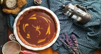 Τάρτα σοκολάτας με αλεύρι Λήμνου από την food blogger Mrs Olivespoon