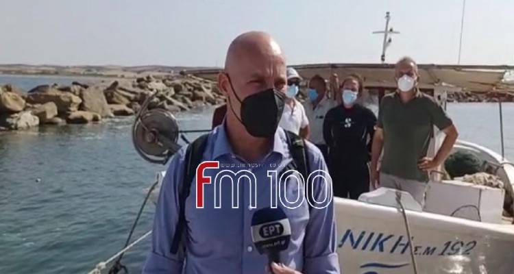 Αμυράς από Λήμνο για θαλάσσια βλέννα: Θα κάνουμε ό,τι χρειαστεί για την αντιμετώπιση του φαινομένου (video)