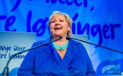 Νορβηγία: Νικήτρια η συντηρητική Σόλμπεργκ στις εκλογές