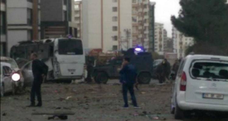 Ισχυρή έκρηξη στο Ντιγιαρμπακίρ της Τουρκίας με νεκρούς